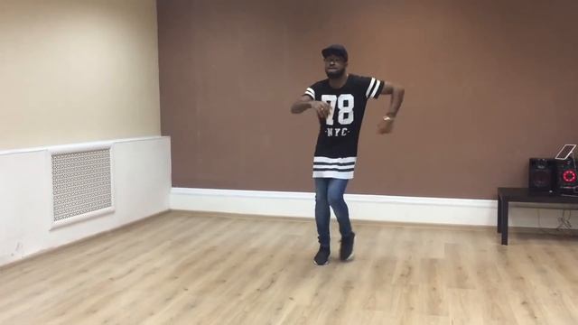 Урок афро в сальсе с Адонисом Сантьяго школа танцев ArtWay смотреть онлайн