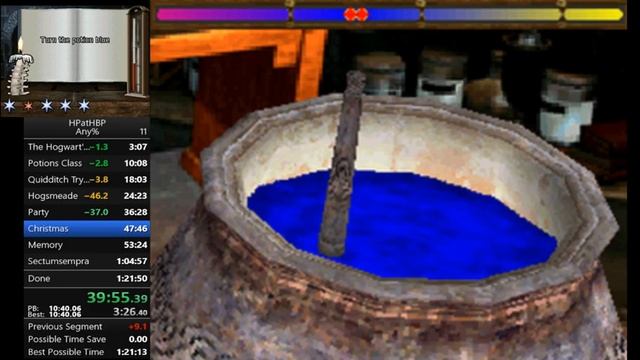 Harry Potter and the Half Blood Prince DS Any% in 1:18:14 (Former WR) смотреть онлайн