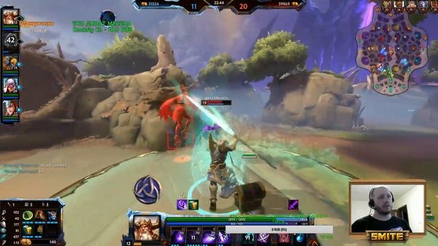 SMITE! ЧТО РАНГ ГРЯДУЩИЙ НАМ ГОТОВИТ! Стрим SimpleGamesLive смотреть онлайн