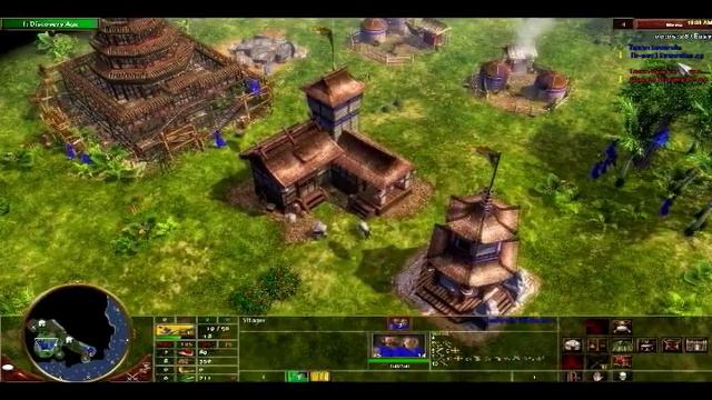 Age Of Empires 3 - chinese rush guide (with Commentary) смотреть онлайн