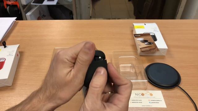 Чехол Baseus Silicone Protective Case Portable Wireless Charging (WIAPPOD) - Обзор и распаковка смотреть онлайн