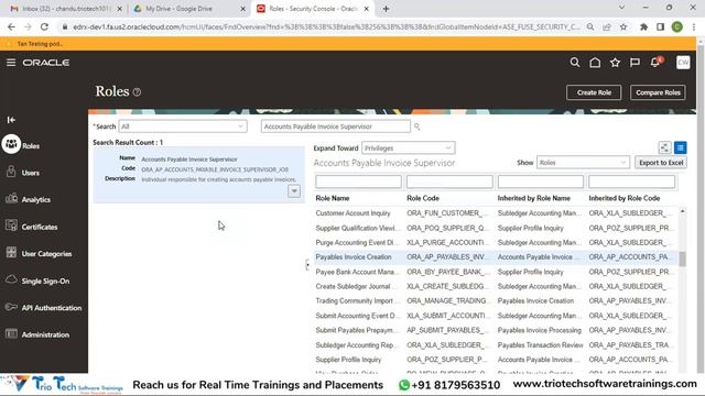Oracle Fusion Financials Cloud Online Training Demo Class -3 |May 2023| Triotech Software Trainings смотреть онлайн