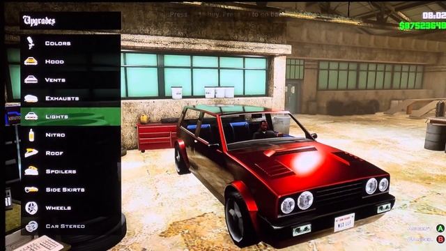 GTA San Andreas Customization BF Club ( Volkswagen Golf ) смотреть онлайн