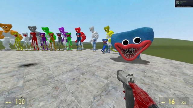 TEAM ALL CARTOON CAT vs TEAM ALL HUGGY WUGGY in Garry's Mod! смотреть онлайн