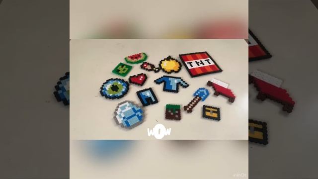 Все мой роботы с термомозаики Майнкрафт смотреть онлайн