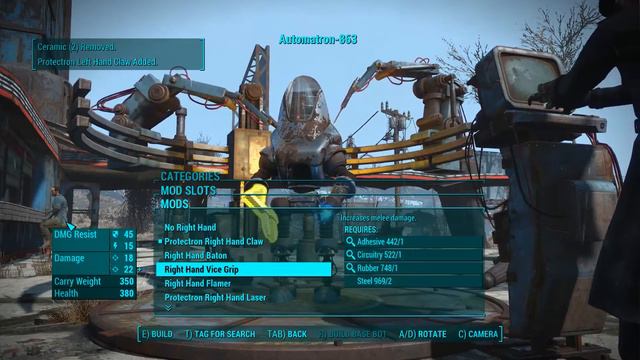 Fallout 4 Automatron - Fisto Robot From Fallout New Vegas (Custom Made Automatron Robot Companion) смотреть онлайн