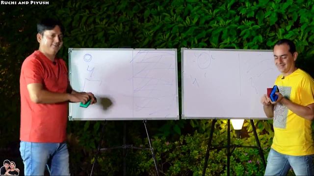 PEHCHAAN KAUN? | पहचान कौन? | Pictionary | Couple Challenge | Ruchi and Piyush смотреть онлайн