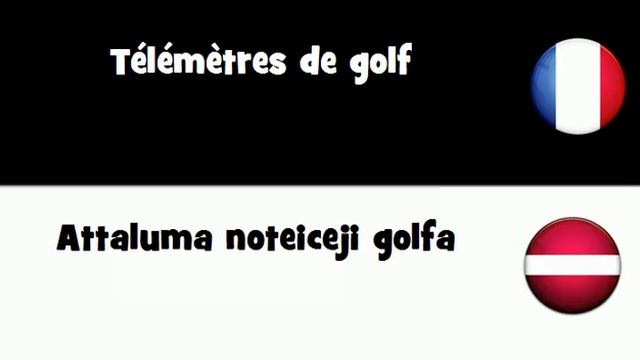 TRADUCTION EN 20 LANGUES = Télémètres de golf смотреть онлайн
