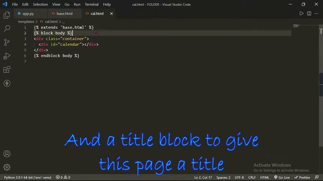 #5 What is a Base Template and it's use in Flask Web Development|#python #flask #basetemplate #.py смотреть онлайн