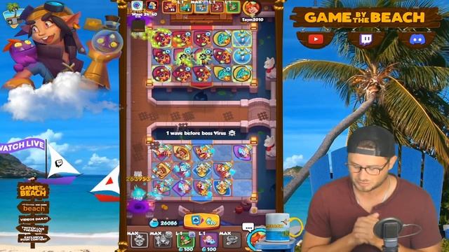THE MOST CHAOTIC COOP GAME EVER!! ZEALOT!! | In Rush Royale! смотреть онлайн