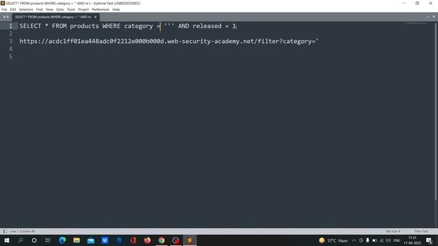 SQL injection vulnerability in WHERE clause | Bug Bounty Course Class 1 | #sqlInjection #BugBounty смотреть онлайн