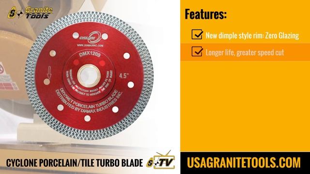Cyclone Porcelain Tile Turbo Blades смотреть онлайн