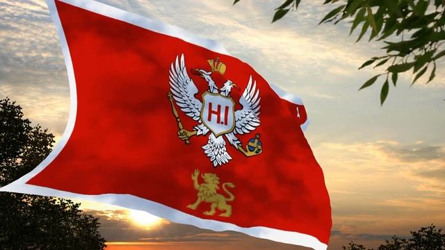 Флаг и гимн Княжества Черногории Flag and anthem of the Principality of Montenegro смотреть онлайн