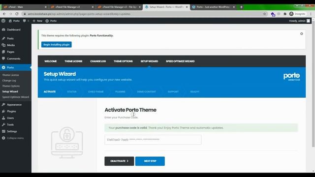 Porto WordPress Installation Video Guide смотреть онлайн
