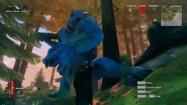 BOXING A TROLL TO DEATH! in valheim смотреть онлайн