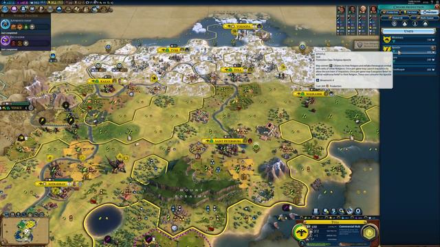 How to prepare for war in Civ 6 | Russia Playthrough on Deity | Episode 2 смотреть онлайн