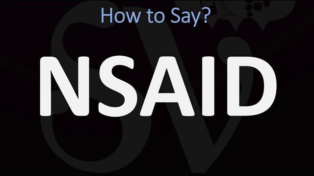 How to Pronounce NSAID? (CORRECTLY) смотреть онлайн