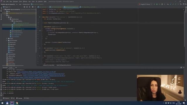 Jasmine SpyOnProperty - Unit-тестирование в Angular смотреть онлайн