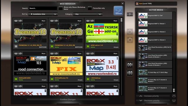 ETS2 1.43 Promzona 12 ROS 12.0 Roex 3.3 Rusmap 2.4.2 SR 10.5 etc 19 MAP COMBO смотреть онлайн