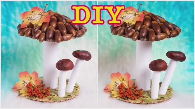 ОСЕННИЕ ПОДЕЛКИ своими руками. ПОДЕЛКИ из ПРИРОДНЫХ МАТЕРИАЛОВ смотреть онлайн