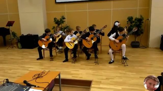 Ансамбль гитаристов муз. Владимира Вавилова" Аве Мария" смотреть онлайн