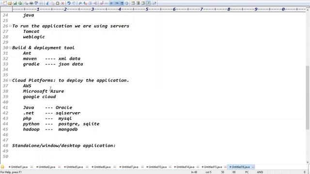 ADV. JAVA tutorials || Demo - 2 || by Mr. Ram On 18-11-2021 @8AM IST смотреть онлайн