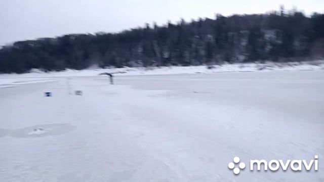 Рыбалка на р. Вятка, мартовские налимы. Закрываем зимний сезон, весна 2023г. смотреть онлайн