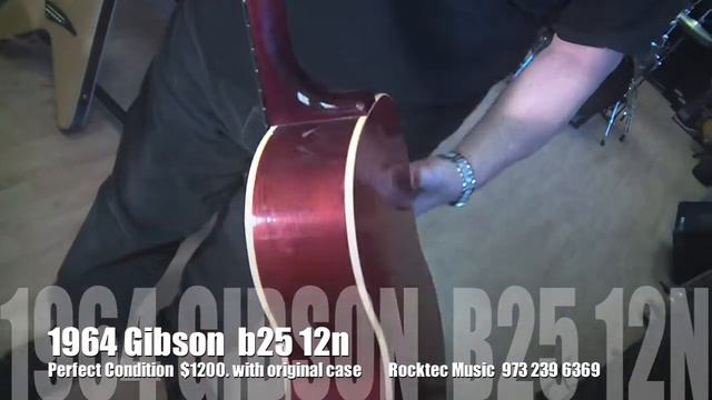 Gibson b25 12n guitar demo смотреть онлайн