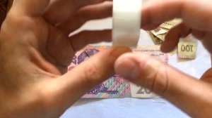 РЕСТАВРАЦИЯ ПОРВАННЫХ КУПЮР | ОБМЕН В БАНКЕ