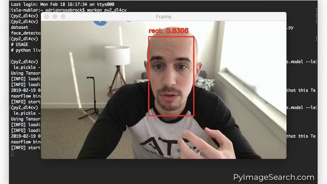 Liveness Detection with OpenCV Demo смотреть онлайн