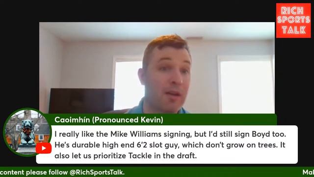 Sign & Dine: Jets Sign Mike Williams смотреть онлайн