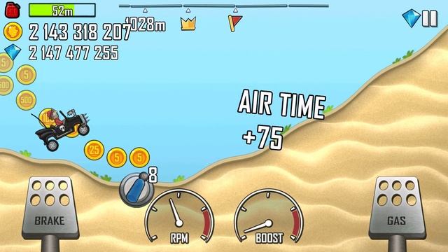 New SUPER JEEP Hill Climb Racing - Full Upgrading! Unlimited Coins смотреть онлайн