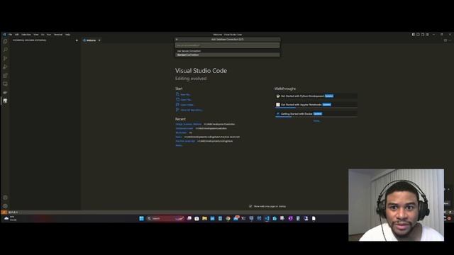 Connecting PostgreSQL Server to VScode смотреть онлайн