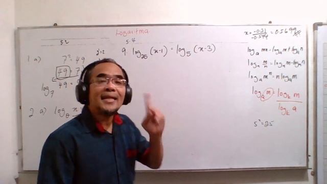 Persamaan Logarithma : Kaitan dengan indeks , perbezaan dengan persamaan indeks, beberapa contoh смотреть онлайн