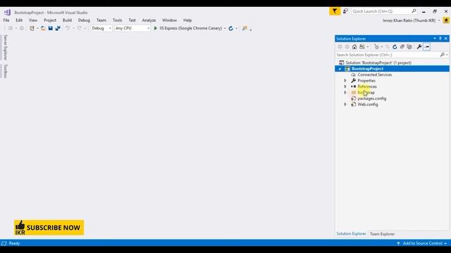 Bootstrap : Setup and Implement Bootstrap into Project [Part 01] смотреть онлайн