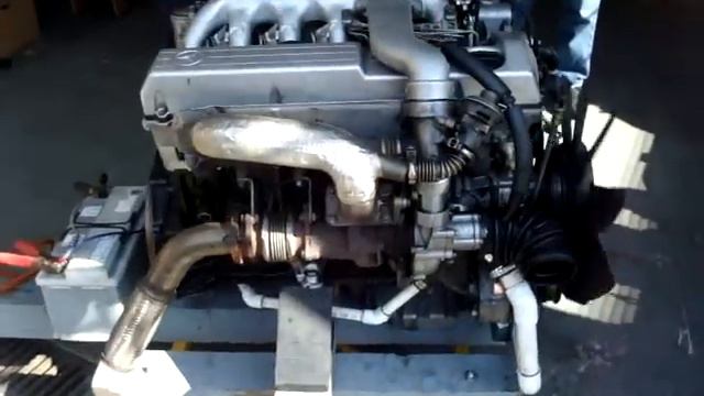 Mercedes W124 Turbo Diesel motor смотреть онлайн
