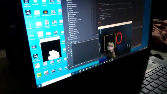 Python OpenCV hand gesture смотреть онлайн