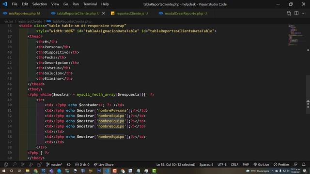 Sistema HelpDesk con PHP y MySQL | Maquetación modulo reportes (P3). Cap 24 смотреть онлайн