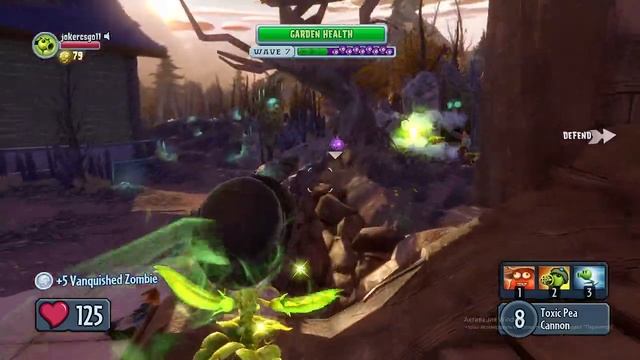 #1 Plants vs Zombies: Garden Warfare волны. Играю на лёгкой сложности смотреть онлайн