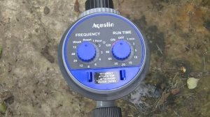 Как выбрать таймер полива? Смотрим  Aqualin (модель 21025). Видео обзор, достоинства и недостатки.