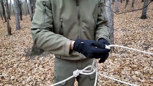 ПОЛИСПАСТ | Простая переправа | Полиспаст своими руками | Навесная переправа без карабинов