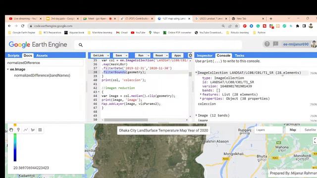 3rd day's Google Earth Engine Online training for remote sensing Analysis from Beginner to Advanced смотреть онлайн