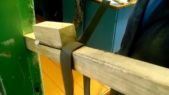 Нарезка резины для сетей из автомобильной камеры. смотреть онлайн