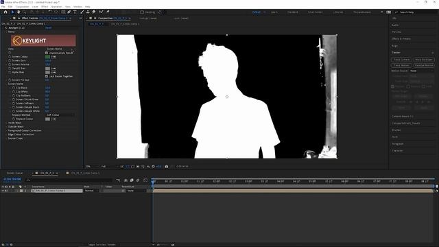 Как убрать зелёный фон в афтер эффект Кеинг в Adobe After Effects Работа с хромакеем ПОНЯТНЫЙ АЕ смотреть онлайн