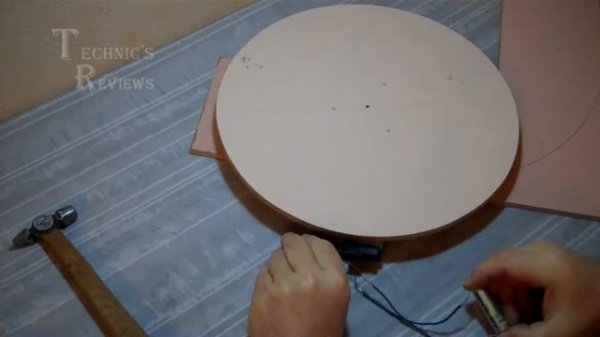 Самодельный поворотный вращающийся столик Часть 4