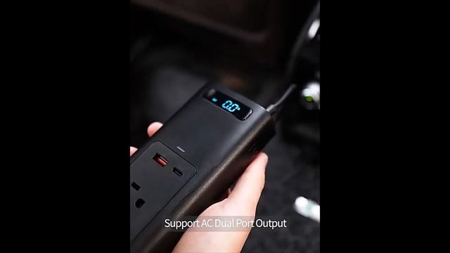 ZAPATILLA DE CARGA / IN-CAR INVERTER 150W (220V CN/EU) * BASEUS * A01058 смотреть онлайн