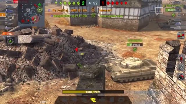 World of Tanks Blitz AMX 50 120 Мастер + Медаль Рэдли-Уолтерса смотреть онлайн