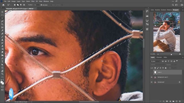 Removing Fence easy ways in Photoshop 2020 | Photoshop Tutorials | Colourfularts. смотреть онлайн