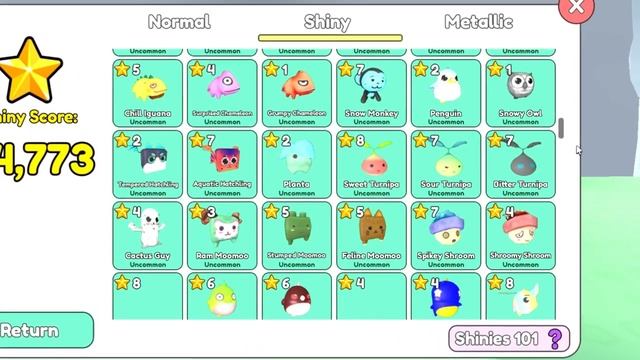 I Got 2 Chrome Pets And Finally Completed The Shiny Index! | Roblox Collect All Pets! смотреть онлайн