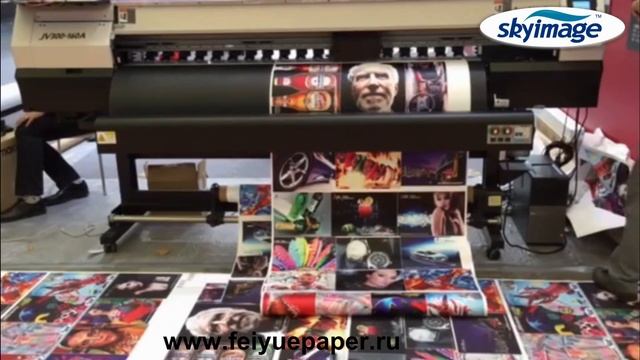 Mimaki JV300 160A Широкоформатный сублимационный струйный принтер смотреть онлайн